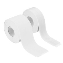2 Rolls Caulk Tape Waterproof Self-Adhesive, Sealant Caulk Strip for Bathroom Bathtub Toilet Kitchen Countertop Floor Wall Edge Protector, White, 0.9"