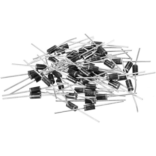 Schottky Rectifier Diode 3A 1000V Electronic Silicon Diodes 55pcs for 1N5408