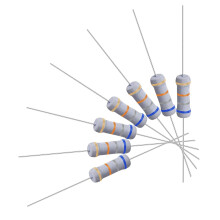 100Pcs 68K Ohm Resistor, 1W 5% Tolerance Metal Oxide Film Resistors, Lead, Flame Proof for DIY Electronic Projects and Experiments