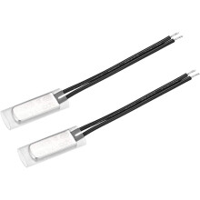 KSD9700 Thermostat, 100 Normally Close Temperature Switch Thermal Switch, N.C 5A Metal Temperature Controller 2pcs