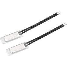 KSD9700 Thermostat, 50 Normally Close Temperature Switch Thermal Switch, N.C 10A Metal Temperature Controller 2pcs