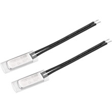 KSD9700 Thermostat, 80 Normally Close Temperature Switch Thermal Switch, N.C 10A Metal Temperature Controller 2pcs