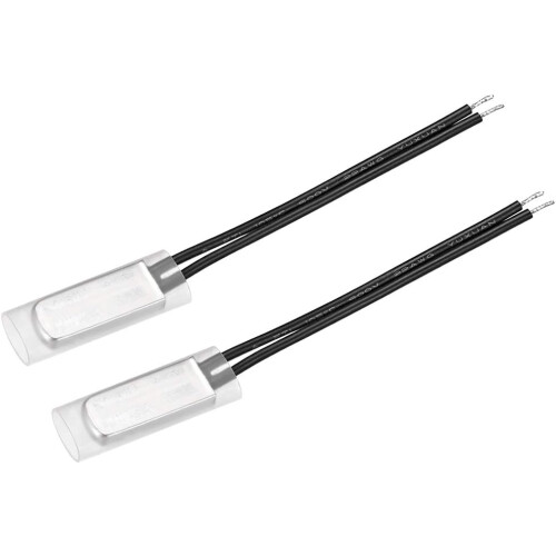 KSD9700 Thermostat, 65 Normally Close Temperature Switch Thermal Switch, N.C 5A Metal Temperature Controller 2pcs