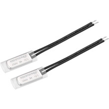 KSD9700 Thermostat, 70C Normally Open Temperature Switch Thermal Switch, N.O 5A Metal Temperature Controller 2pcs