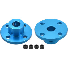 8mm Inner Dia H13*D16 Rigid Flange Coupling Motor Guide Shaft Coupler Motor Connector 2PCS for DIY Parts