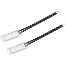 KSD9700 Thermostat, 45C Normally Open Temperature Switch Thermal Switch, N.O 5A Metal Temperature Controller 2pcs
