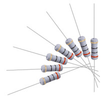 100Pcs 20 Ohm Resistor, 1W 5% Tolerance Metal Oxide Film Resistors, Axial Lead, Flame Proof for DIY Electronic Projects and Experiments