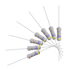 100Pcs 4.7 Ohm Resistor, 1W 5% Tolerance Metal Oxide Film Resistors, Axial Lead, Flame Proof for DIY Electronic Projects and Experiments
