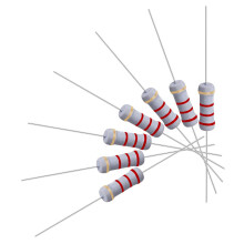 100Pcs 2.2K Ohm Resistor, 1W 5% Tolerance Metal Oxide Film Resistors, Axial Lead, Flame Proof for DIY Electronic Projects and Experiments