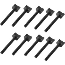 1/4" x 2 Inches Thumb Screw Bolt Hand Driven Spade Plastic Screws British Standard Thread for RC Model Aircraft 10 Pcs