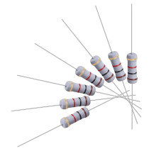 100Pcs 1K Ohm Resistor, 1W 5% Tolerance Metal Oxide Film Resistors, Axial Lead, Flame Proof for DIY Electronic Projects and Experiments