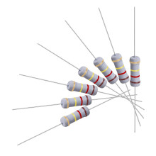 100Pcs 120K Ohm Resistor, 1W 5% Tolerance Metal Oxide Film Resistors, Axial Lead, Flame Proof for DIY Electronic Projects and Experiments
