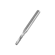 Tungsten Carbide Rotary Files 1/8" Shank, Double Cut Top Toothed Cylinder Shape Rotary Burrs Tool 2mm Dia, for Die Grinder Alloy Steel Hard Metal Poli