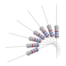 100Pcs 1.6K Ohm Resistor, 1W 5% Tolerance Metal Oxide Film Resistors, Axial Lead, Flame Proof for DIY Electronic Projects and Experiments