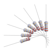 100Pcs 2.2 Ohm Resistor, 1W 5% Tolerance Metal Oxide Film Resistors, Axial Lead, Flame Proof for DIY Electronic Projects and Experiments