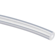 Silicone Tubing 1/32"(0.8mm) ID X 5/32"(4mm) OD 6.6ft(2m) Silicone Rubber Tube Air Hose Water Pipe for Pump Transfer Clear
