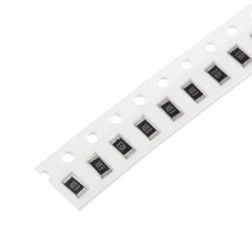 Surface Mounted Devices Chip Resistor, 10000 Ohm 1/4W 1206 Fixed Resistors, 5% Tolerance 1000pcs