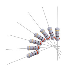 100Pcs 200 Ohm Resistor, 1W 5% Tolerance Metal Oxide Film Resistors, Axial Lead, Flame Proof for DIY Electronic Projects and Experiments