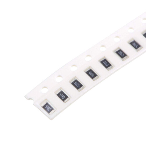 Surface Mounted Devices Chip Resistor, 47 Ohm 1/4W 1206 Fixed Resistors, 1% Tolerance 200pcs