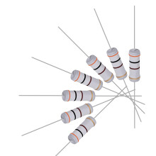 20Pcs 300 Ohm Resistor, 3W 5% Tolerance Metal Oxide Film Resistors, Lead, Flame Proof for DIY Electronic Projects and Experiments
