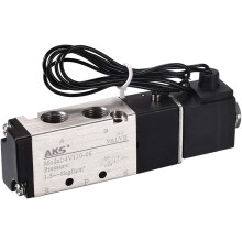 DC24V 5Way 2Position 1/8" PT,Pneumatic Air Control Solenoid Valve,Internally Single Piloted Acting Type,4V110-06