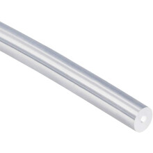 Silicone Tubing 1/32"(1mm) ID X 5/32"(4mm) OD 6.6ft(2m) Silicone Rubber Tube Air Hose Water Pipe for Pump Transfer Clear