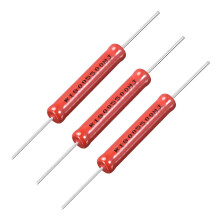 5W Power Rating 500M Ohm High Voltage Glass Glaze Electrical Film Resistor 3Pcs
