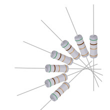 20Pcs 5.1 Ohm Resistor, 3W 5% Tolerance Metal Oxide Film Resistors, Lead, Flame Proof for DIY Electronic Projects and Experiments
