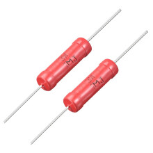 3W Power Rating 1M Ohm High Voltage Glass Glaze Electric Film Resistor 2 Pcs