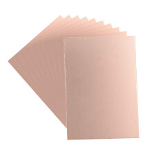 Double-Sided Copper Clad Laminate PCB Circuit Board, FR4 100x70mm 3.94x2.76 inch, 1.5mm Thickness DIY Prototyping PCB Board, Name Board, 10pcs