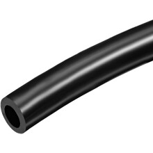 Silicone Tubing, 3/8"(10mm) ID X 5/8"(16mm) OD 3.3ft Silicone Rubber Tube Air Hose Water Pipe for Pump Transfer Black