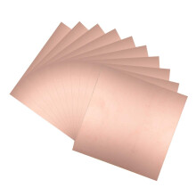 Double-Sided Copper Clad Laminate PCB Circuit Board, FR4 200x200mm 7.87x7.87 inch, 1.5mm Thickness DIY Prototyping PCB Board, Name Board, 10pcs