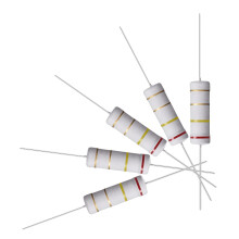 10Pcs 2.4 Ohm Resistor, 5W 5% Tolerance Metal Oxide Film Resistors, Lead, Flame Proof for DIY Electronic Projects and Experiments
