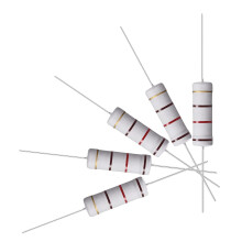 30Pcs 120 Ohm Resistor, 5W 5% Tolerance Metal Oxide Film Resistors, Axial Lead, Flame Proof for DIY Electronic Projects and Experiments