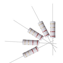 10Pcs 2.2 Ohm Resistor, 5W 5% Tolerance Metal Oxide Film Resistors, Lead, Flame Proof for DIY Electronic Projects and Experiments