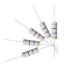 30Pcs 47 Ohm Resistor, 5W 5% Tolerance Metal Oxide Film Resistors, Lead, Flame Proof for DIY Electronic Projects and Experiments