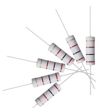 10Pcs 2K Ohm Resistor, 5W 5% Tolerance Metal Oxide Film Resistors, Axial Lead, Flame Proof for DIY Electronic Projects and Experiments