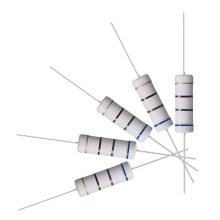 50Pcs 680 Ohm Resistor, 5W 5% Tolerance Metal Oxide Film Resistors, Axial Lead, Flame Proof for DIY Electronic Projects and Experiments