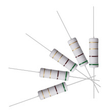 10Pcs 5.1 Ohm Resistor, 5W 5% Tolerance Metal Oxide Film Resistors, Lead, Flame Proof for DIY Electronic Projects and Experiments