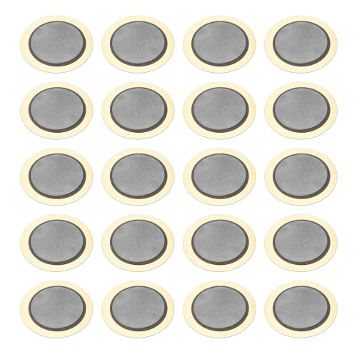 20 Pcs Piezo Discs 25mm Acoustic Pickup Transducer Element Trigger Buzzer CBG Guitar