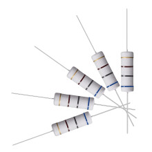 10Pcs 680 Ohm Resistor, 5W 5% Tolerance Metal Oxide Film Resistors, Axial Lead, Flame Proof for DIY Electronic Projects and Experiments