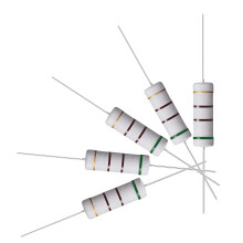 30Pcs 510 Ohm Resistor, 5W 5% Tolerance Metal Oxide Film Resistors, Axial Lead, Flame Proof for DIY Electronic Projects and Experiments