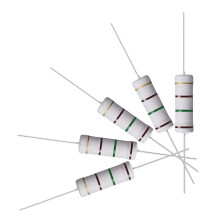 50Pcs 150 Ohm Resistor, 5W 5% Tolerance Metal Oxide Film Resistors, Shaft Lead, Flame Proof for DIY Electronic Projects and Experiments