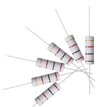 30Pcs 2K Ohm Resistor, 5W 5% Tolerance Metal Oxide Film Resistors, Shaft Lead, Flame Proof for DIY Electronic Projects and Experiments