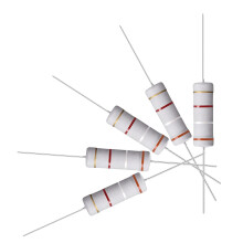 30Pcs 3.9K Ohm Resistor, 5W 5% Tolerance Metal Oxide Film Resistors, Axial Lead, Flame Proof for DIY Electronic Projects and Experiments