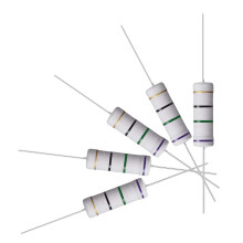 30Pcs 75 Ohm Resistor, 5W 5% Tolerance Metal Oxide Film Resistors, Lead, Flame Proof for DIY Electronic Projects and Experiments
