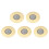 5 Pcs Piezo Discs 50mm Acoustic Pickup Transducer Ceramic Trigger Buzzer Drum Guitar 1