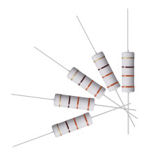 10Pcs 330 Ohm Resistor, 5W 5% Tolerance Metal Oxide Film Resistors, Shaft Lead, Flame Proof for DIY Electronic Projects and Experiments