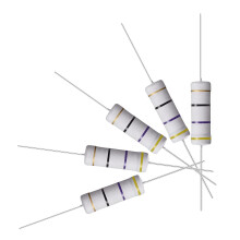50Pcs 47 Ohm Resistor, 5W 5% Tolerance Metal Oxide Film Resistors, Lead, Flame Proof for DIY Electronic Projects and Experiments
