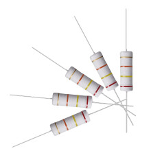 10Pcs 24K Ohm Resistor, 5W 5% Tolerance Metal Oxide Film Resistors, Axial Lead, Flame Proof for DIY Electronic Projects and Experiments
